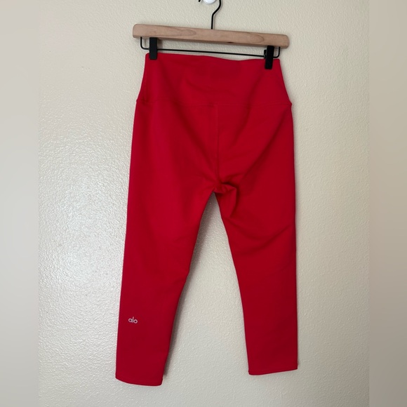 ALO Red High-Waisted Leggings - Picture 2 of 4